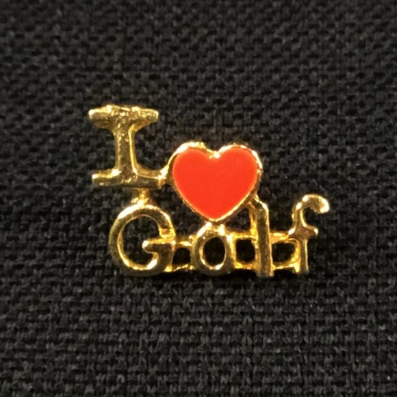 I 'Heart' Golf Pin - Picture 1 of 2